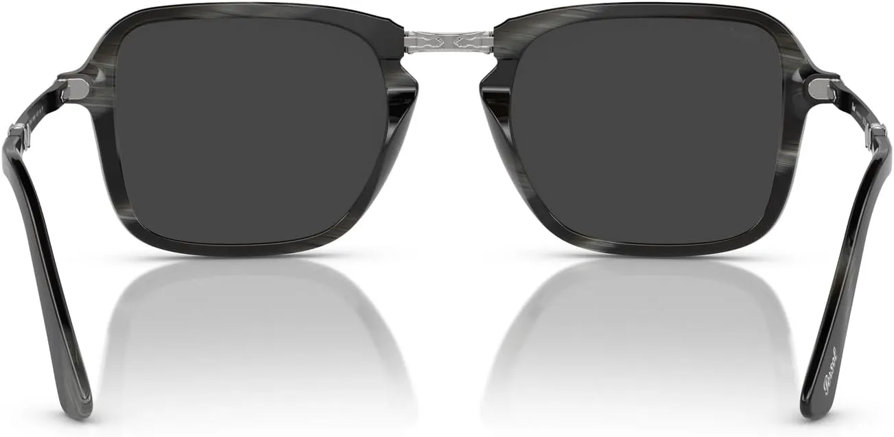 Persol Men's Po3330s Rectangular Sunglasses