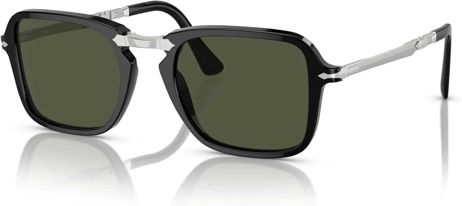 Persol Men's Po3330s Rectangular Sunglasses