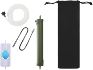 Personal Water Filter, Water Filtration System, Reduces for Drinking Water Water Purifying Device, for Emergency