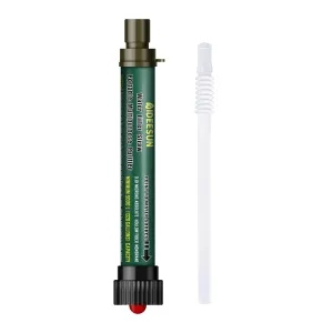 Personal Water Filter, Water Straws,99.999% Impurities Removal, 5000 Liters Capacity, Water Purifier Survival, for Hiking, Camping, Travel, Backpacking, Outdoor Activities, 5 Stage Filtration