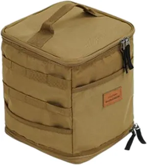 Picnic Tote - Khaki, 21.5cm x 21.5cm x 23.5cm