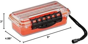 PLANO MOLDING 145000 Storage Box, Small, Clear