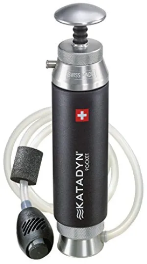 Pocket Water Filter for Backpacking, Group Camping & Emergency Preparedness