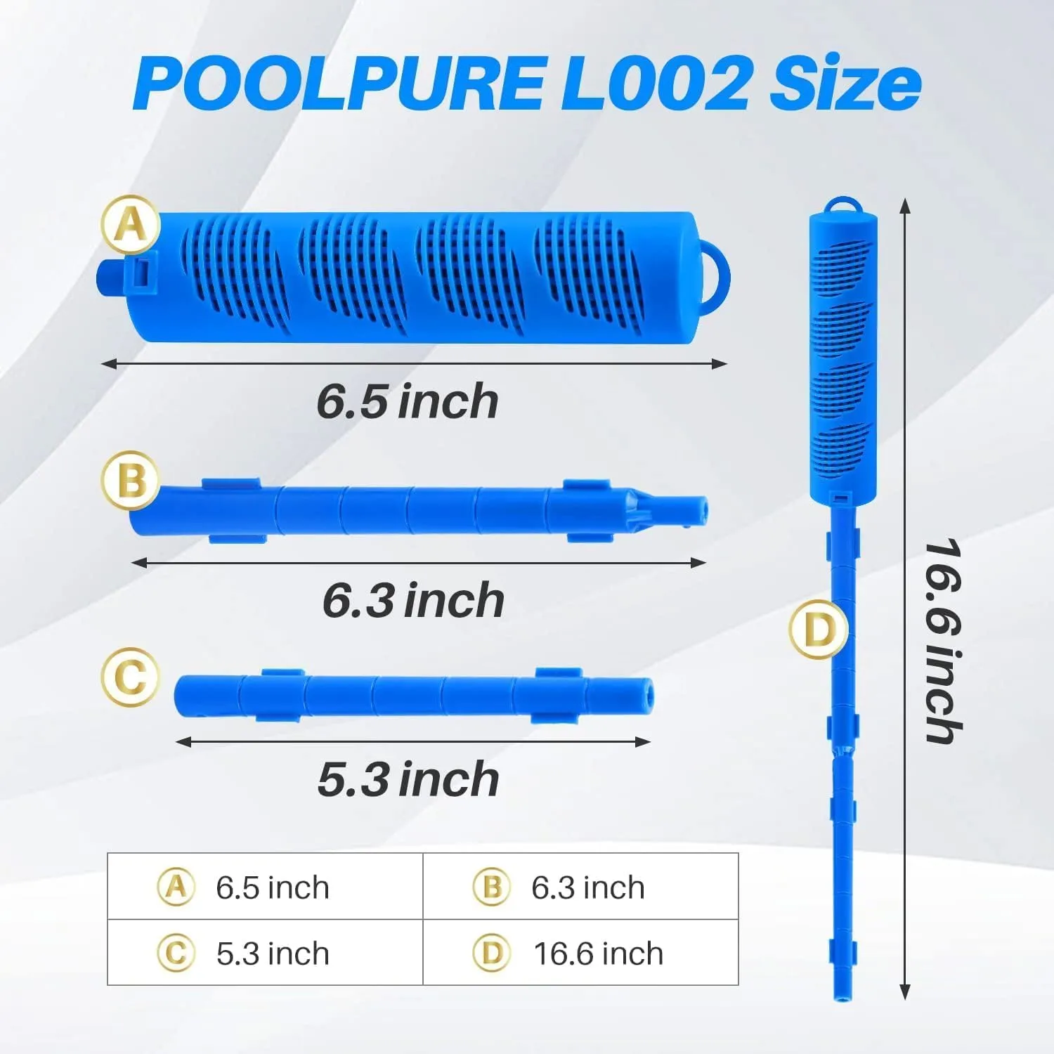 POOLPURE Hot Tub Mineral Stick, Silver Mineral Ion Cartridge, Spa Silver Ion Sanitizer (2 Pack)