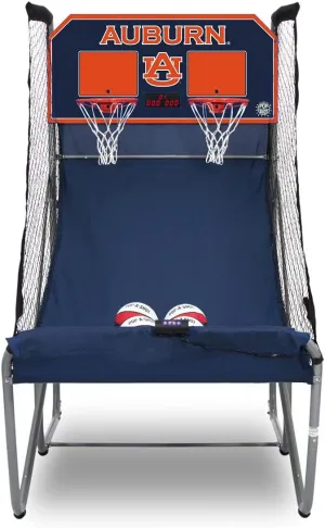 Pop-A-Shot - Home Dual Shot with Auburn Tigers NCAA Graphics l Sensor Scoring l 16 Game Modes l 7 Balls l Foldable Storage l for All NCAA Fans