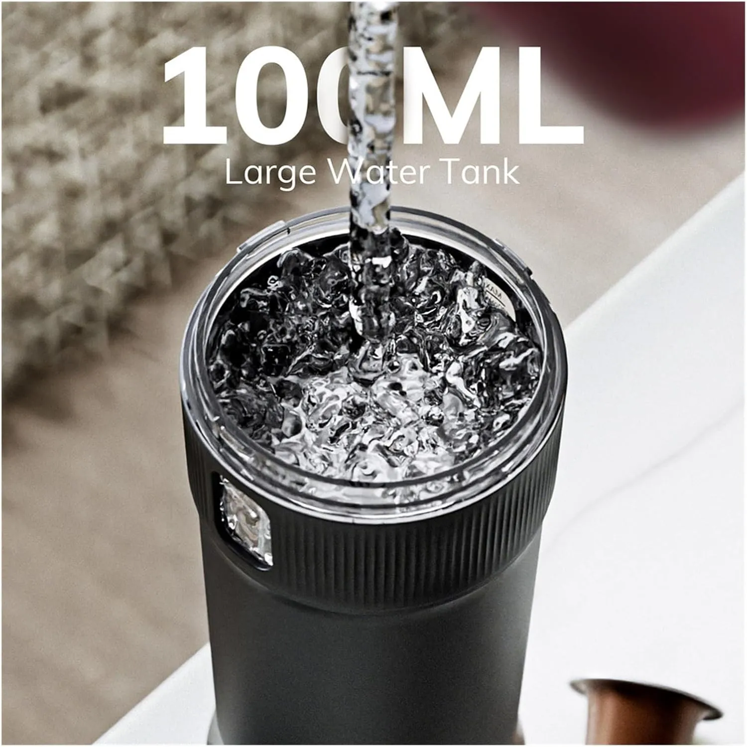 Portable Electric Coffee, Portable Coffee Maker Small Espresso Machine 12V Travel Coffee Maker For Car Outdoor Camping Backpacker Lightweight,for Camping, Travel, RV, Hiking, Office
