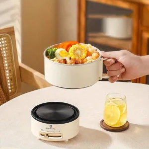 Portable Electric Cooking Pot - Multifunctional Foldable & Split Type Travel Cooker