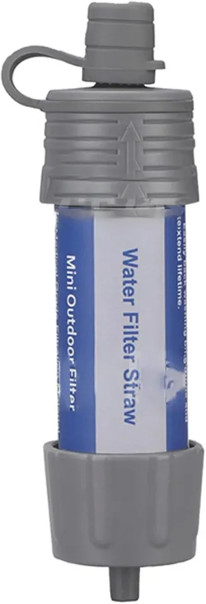 Portable Filter Water Purifier,Use UF Filter Membrane Outdoor Water Filter,ABS Material & Portable Filter Straws (Color : E)