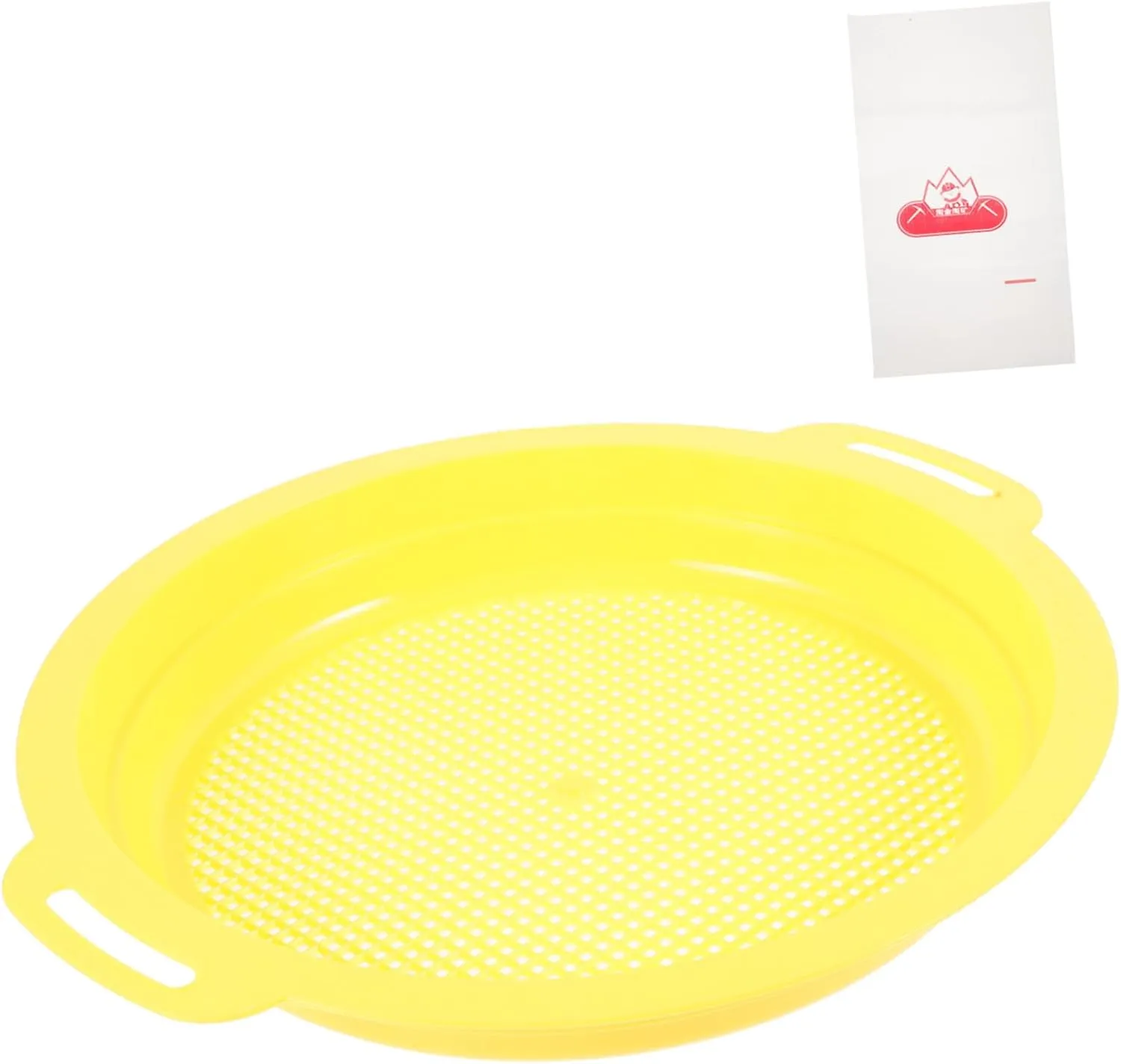 Portable Gold Prospecting Sand Sifter Mini Panning Classifier Pan Storage Bag Mini Sieve Pan for Mining
