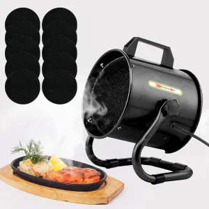 Portable Range Hood,Strong Wind Kitchen Exhaust Fan,Desktop Range Hoods With 9 Activated Carbon Filter Replacements,Portable Range Hood For Cooking and Indoor Bbq,Hot Pot,And Rv