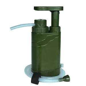 Portable Water Purifier - Hand Pump, Personal Water Purifier for Hiking, Travel, Camping, Outdoor Adventures