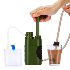 Portable Water Purifier Water Bottle Direct Drinking Portable Water Filter Outdoor Water Filter for Camping Hiking Emergency /2615