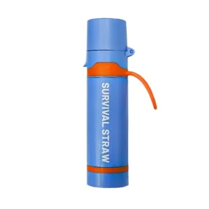 Portable Water Purifier - Water Filter Straw, Personal Water Purifier for Outdoor Adventures, Hiking, Travel, Camping