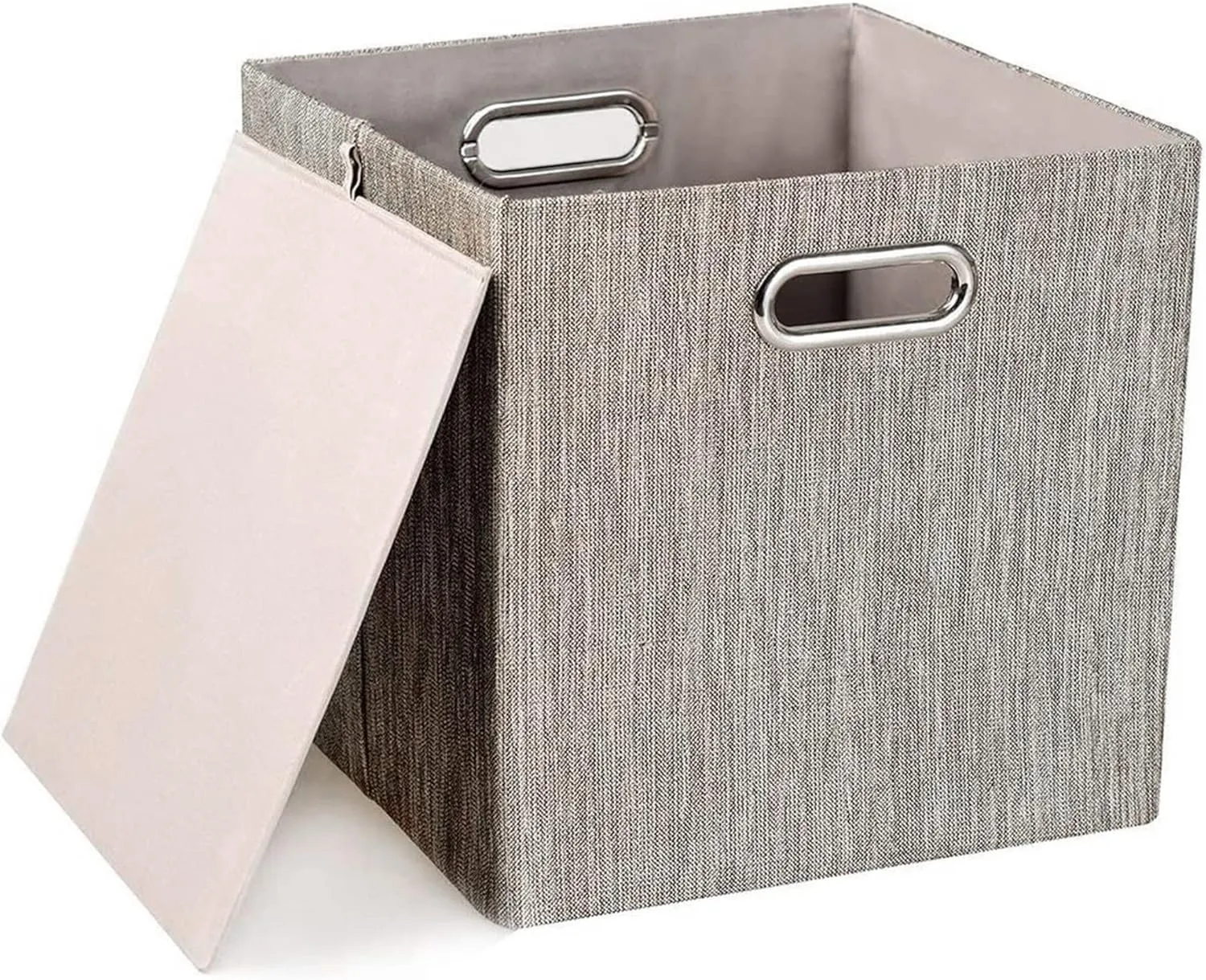 Posprica 3X Thicker Collapsible Storage Bins,13×13 Foldable Storage Cube Boxes Fabric Drawer for Closet Shelf Cabinet Bookcase