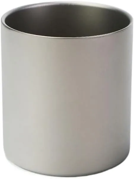 POVCZWXSS 1PC Outdoor Pure Titanium Water Cup Lightweight Portable Mug(220ml A)