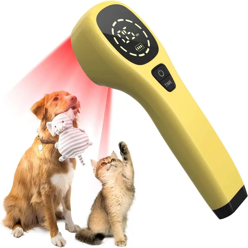 Premium Cold Laser Therapy Device for Pain Relief | 4x808nm & 16x650nm Infrared Light Therapy | Handheld Massager for Arthritis & Muscle Relaxation | Non-Invasive Pain Management