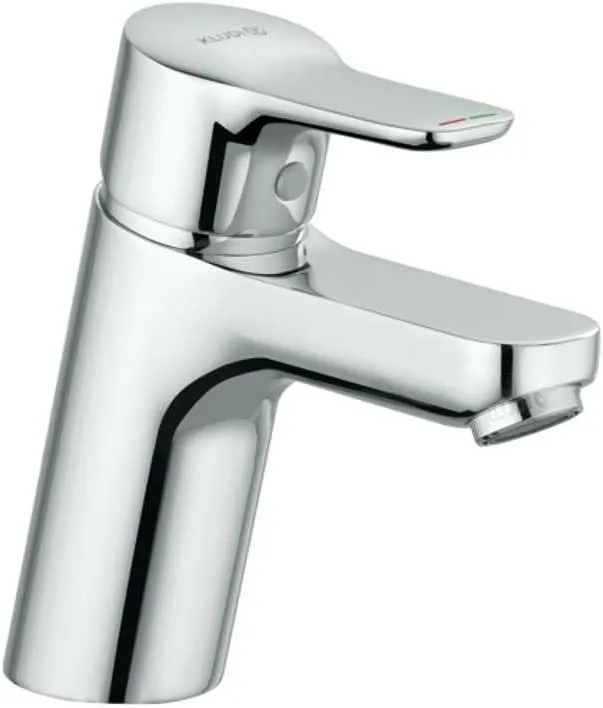 Pure&Easy 370280565 Washbasin Mixer tap, Chrome