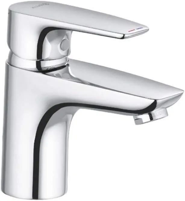 Pure&Solid 340280575 Washbasin Mixer tap, Chrome