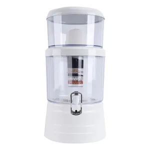 PurePro Portable Water Purifier - 16L Countertop Dispenser, Economical Household Drinking Pot
