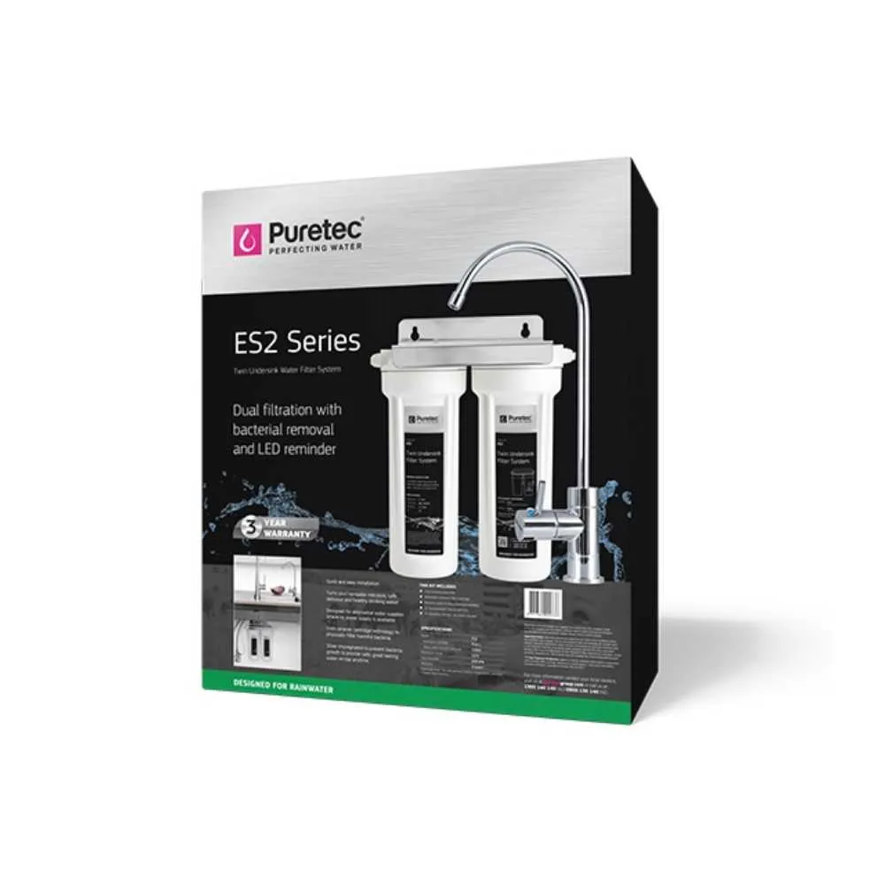 Puretec ES2 Series Rainwater Undersink Filter