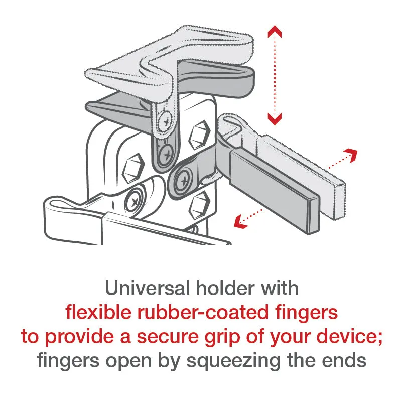 RAM® Finger-Grip™ Universal Mount with Drill-Down Base