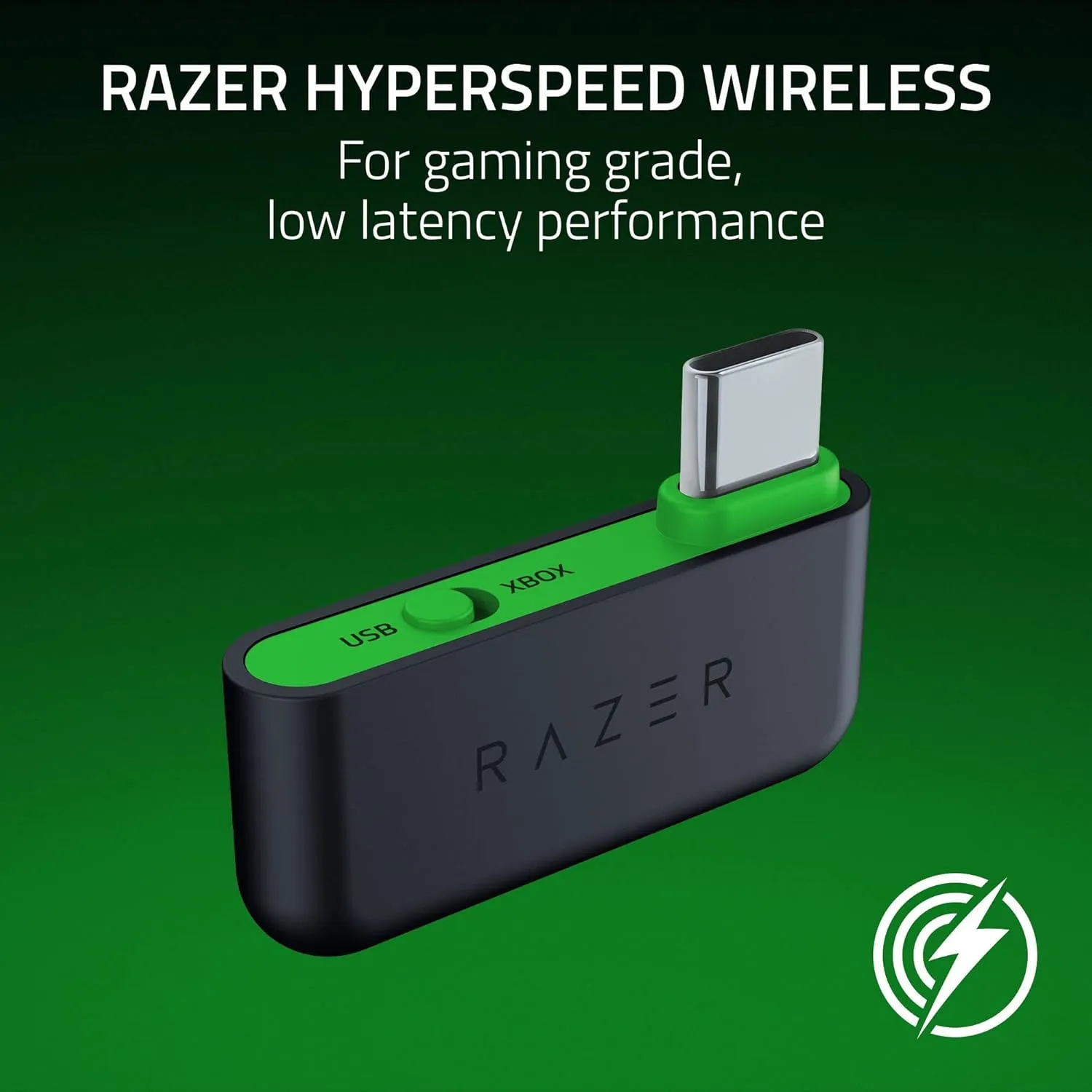 Razer Kaira HyperSpeed Wireless Gaming Headset for Xbox Series X|S, Xbox One, PC: TriForce 50mm Drivers - HyperClear Cardioid Mic - Low Latency Bluetooth - Up to 30 Hour Battery Life - Black
