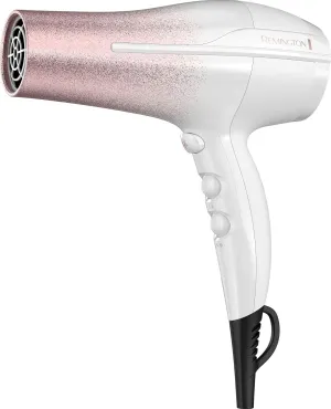 Remington D5952 Titanium Fast Dry Hair Dryer, 1875 Watts, 3 Heat   2 Speed Settings, Cool Shot, Concentrator Included