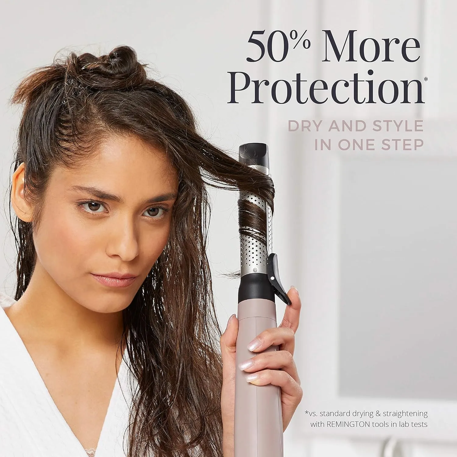 Remington Pro Wet2style /4" Hot Air Curling Iron, 1 Count