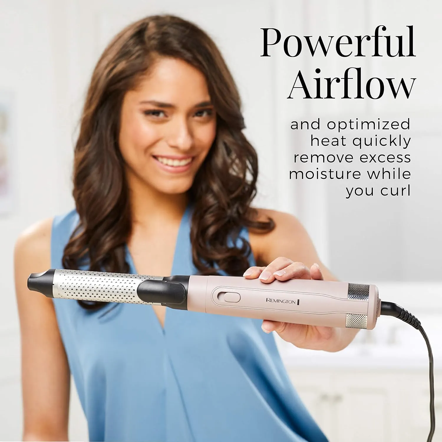 Remington Pro Wet2style /4" Hot Air Curling Iron, 1 Count