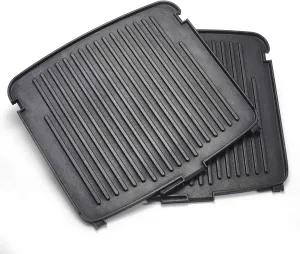 Reversible Grill/Griddle Plates for Cuisinart Griddler GR-150 Deluxe