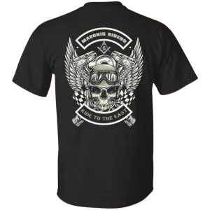 Ride To The East Freemason Square & Compass Symbol