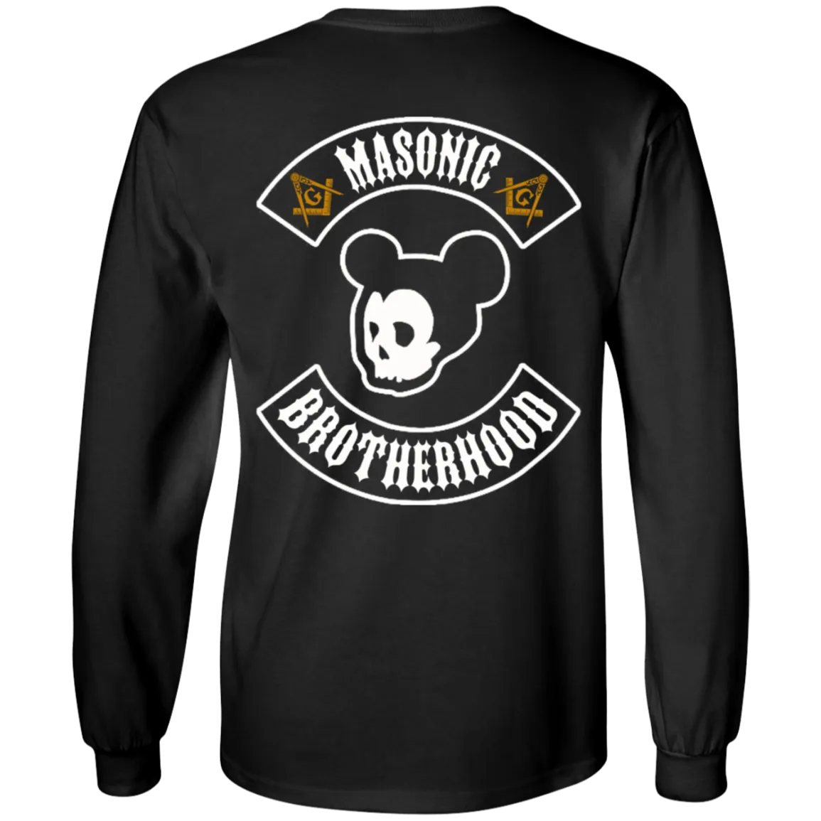 Riders Brotherhood Freemason Square & Compass Symbol
