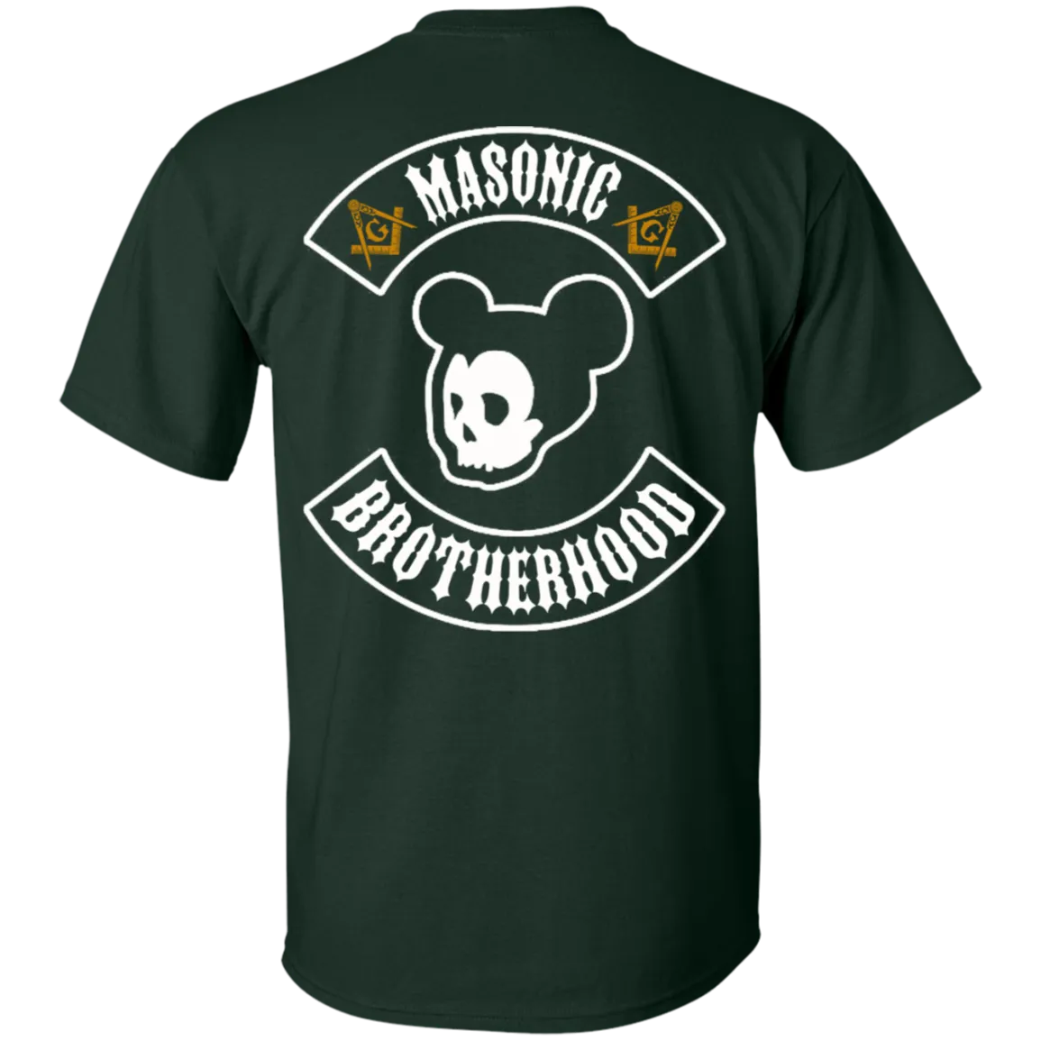 Riders Brotherhood Freemason Square & Compass Symbol