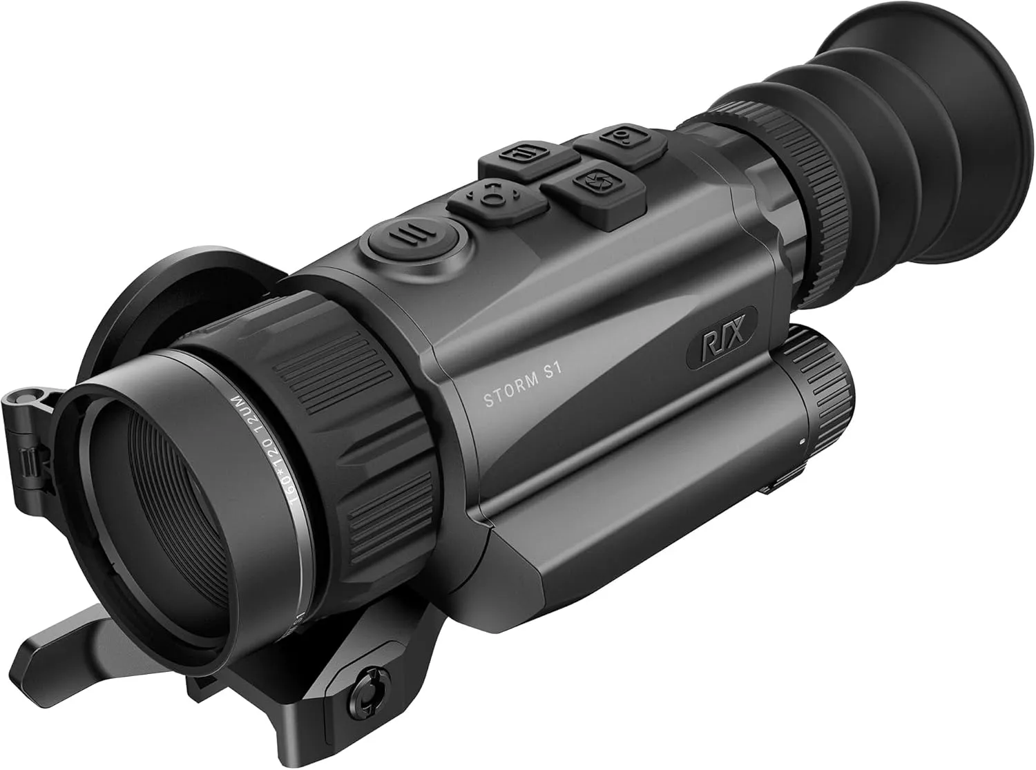 RIX Storm S1 Thermal Imaging RifleScope 12um 192×144, NETD<25mK, 50Hz Refresh Rate, Thermal Scope with 3.5X Base Magnification, Recording and WiFi Connectivity (RAV)