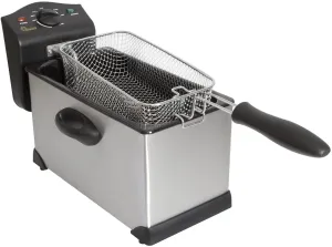 Rynx | Chard DF-3E, Electric Fryer, Stainless Steel, 3 Liters, 1700 watts