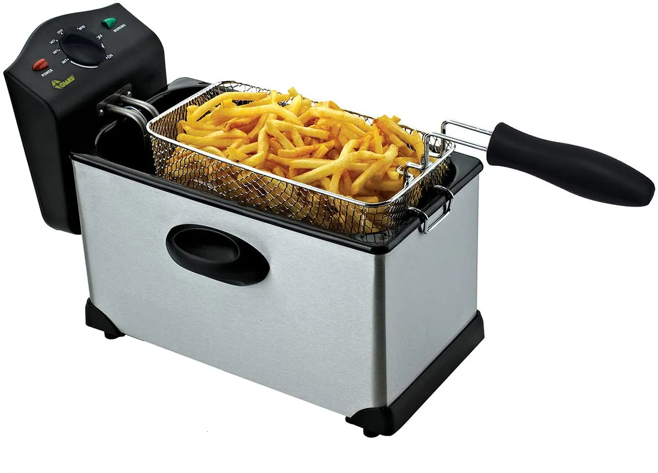 Rynx | Chard DF-3E, Electric Fryer, Stainless Steel, 3 Liters, 1700 watts
