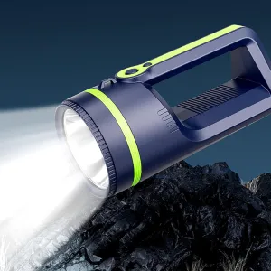 S SUNSBELL Powerful Flashlights,5 Speed Adjustment USB Rechargeable Spotlights Handheld,5000 Mah Polymer Battery Powered Flashlight Double Sided Lighting for Camping Wild Fishing Emergency As Gift
