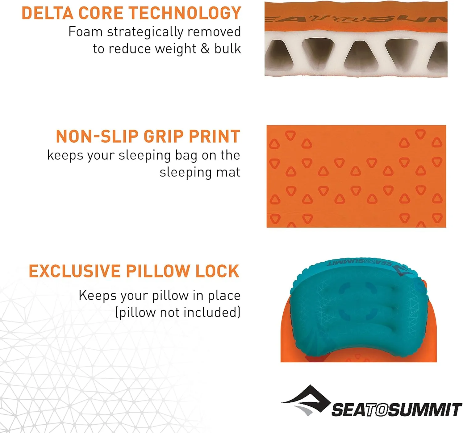 Sea to Summit Ultralight Self-Inflating Foam Sleeping Pad for Backpacking and Camping, Large (78 x 25 x 1 inches)