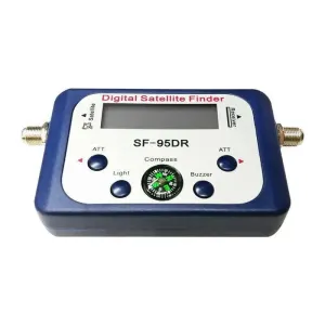 Sf-95Drl Digital Satellite Finder Signal Meter Compass TV Dish Fta LNB Satfinder