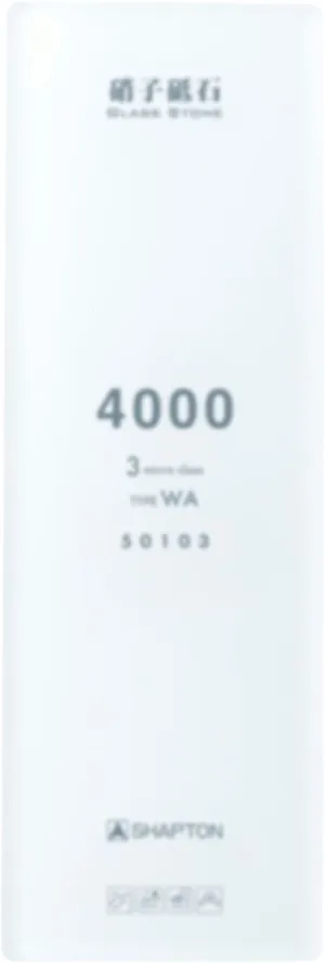 Shapton Glass Stone 4000 Grit 5mm