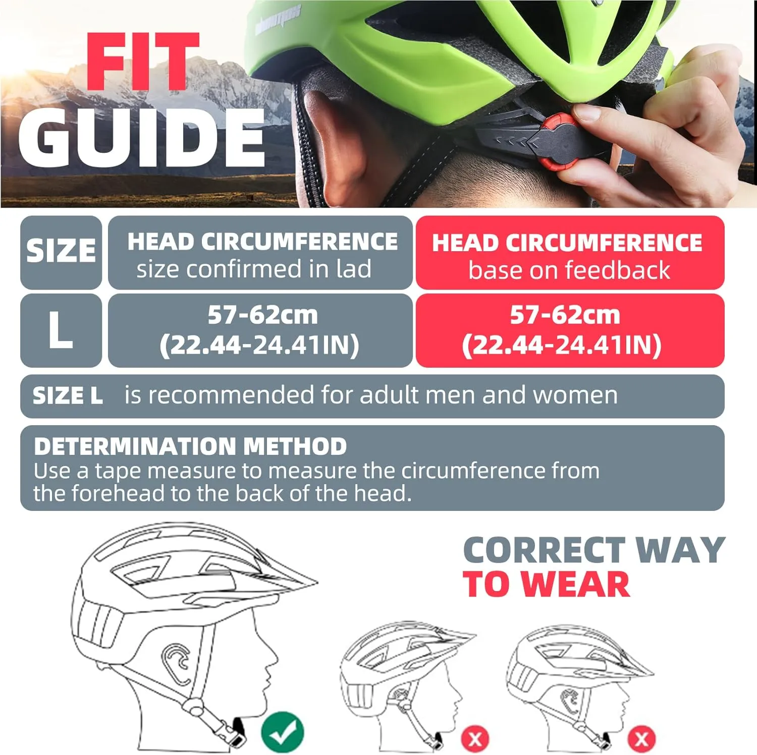Shinmax Bike Helmet, CPSC/CPC Bike Helmet for Adult Men Women with Magnetic Goggles&Led Back Light Cycling Helmet Adjustable SM-T69