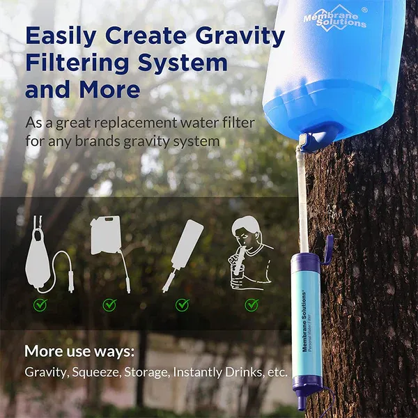 Sim Pure Life Water Filter Straw WS01