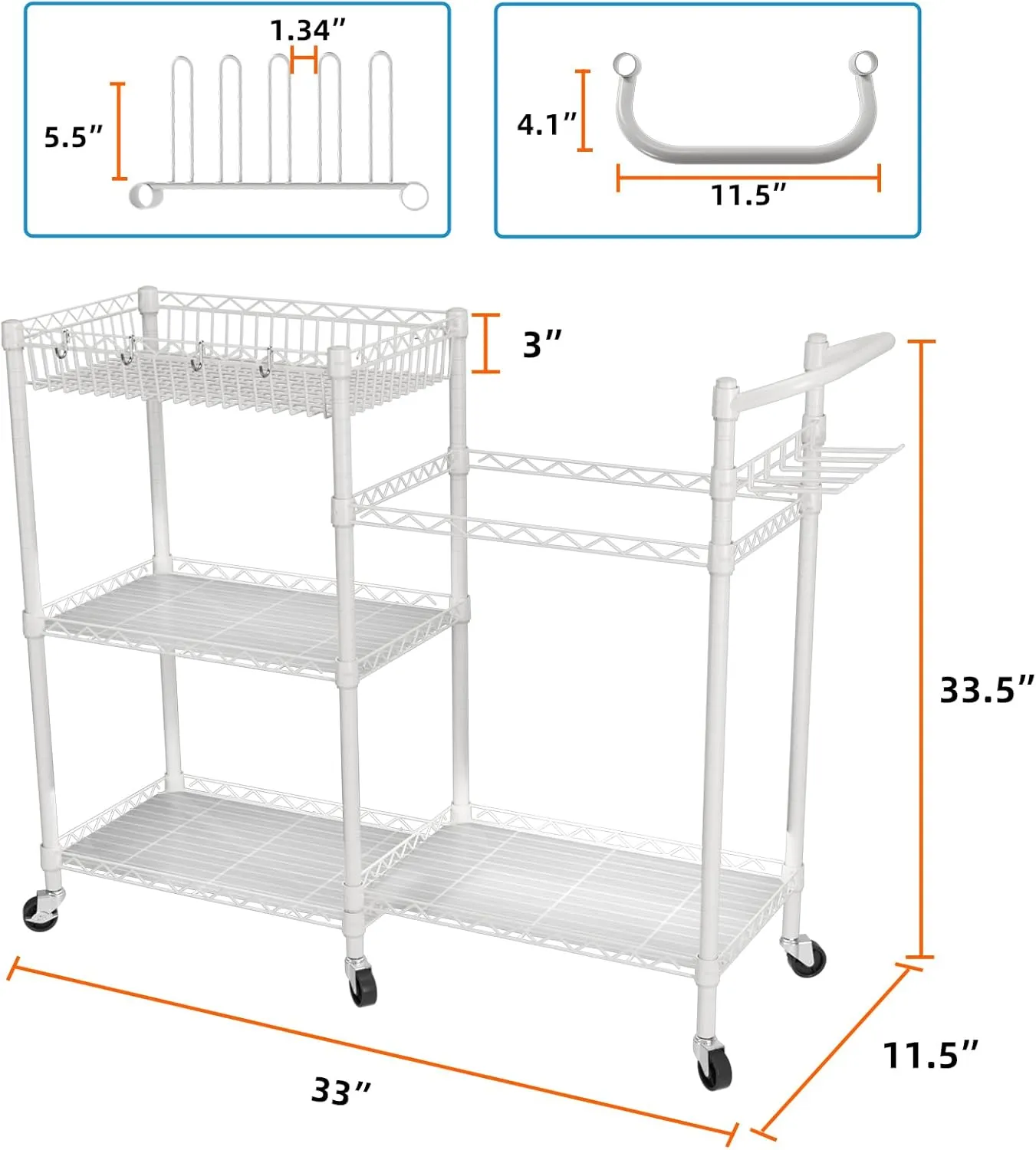SINGAYE Dumbbell Rack Stand With Yoga Mat Storage, Gym Equipment Organizer, Cart for Workout Room, Home Gym With Hooks and Wheels
