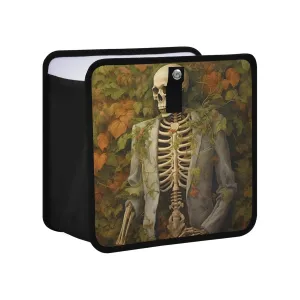 Skeleton in Suit Car Trash Can Foldable Waterproof Leakproof Auto Garbage Bag, Large Capacity Multipurpose Car Accessories Medium Size