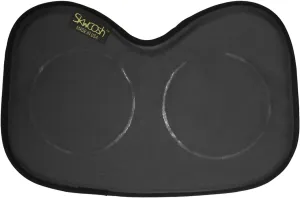 Skwoosh Row Pad Seat Cushion for Masters, Students, Scullers, Dragonboat, Outriggers, Accessories | Fits Concept2 | Gel Pressure Sitz Bone Comfort Relief | Made in USA (Black)