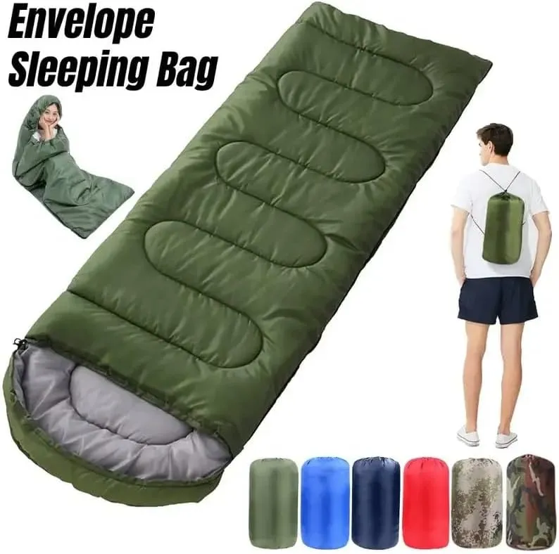 Sleeping Bags for Adults, Ultralight Portable Sleeping Bag for 3 Season Outdoor Travel Camping Sleeping Bag for Camping Backpacking Hiking Outdoor Travel