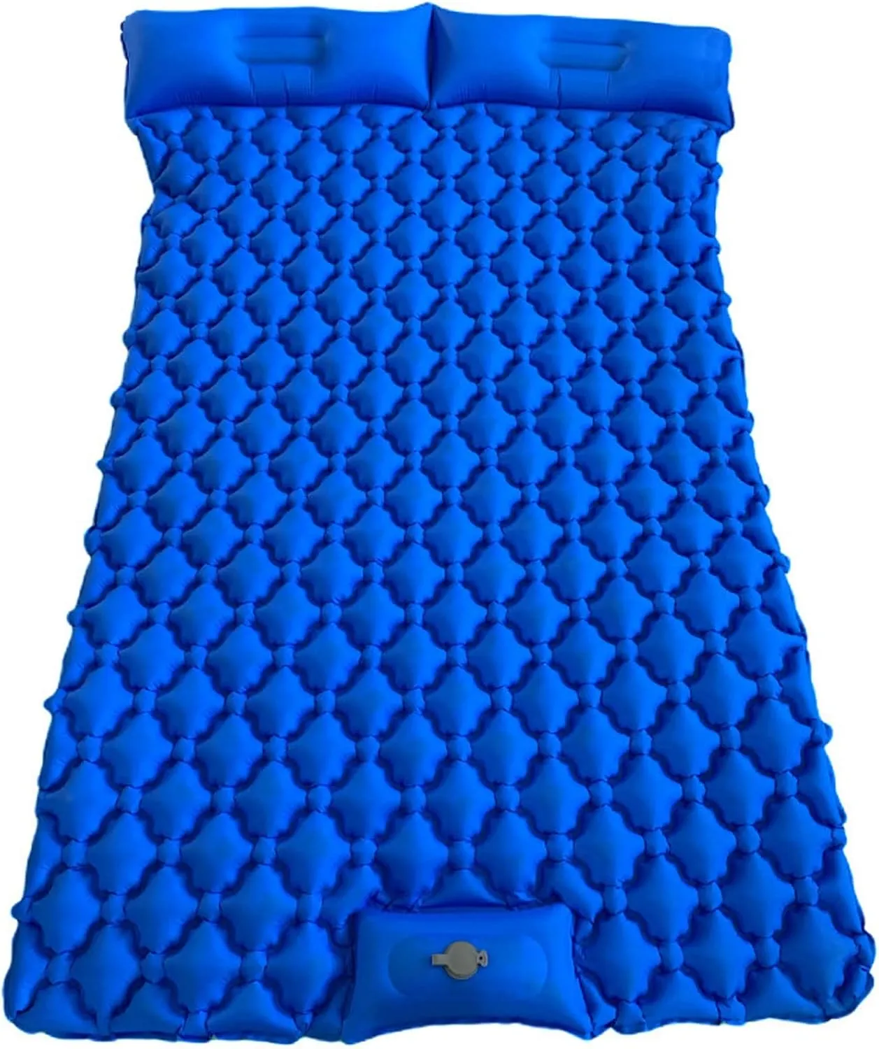 Sleeping Mat Double Camp Bed Sleeping Pad Ultralight Inflatable Mattress Camping Travel Tent Mat Beach Mat Picnic Blanket Self-Inflating Mats (Color : Green) (Blue)