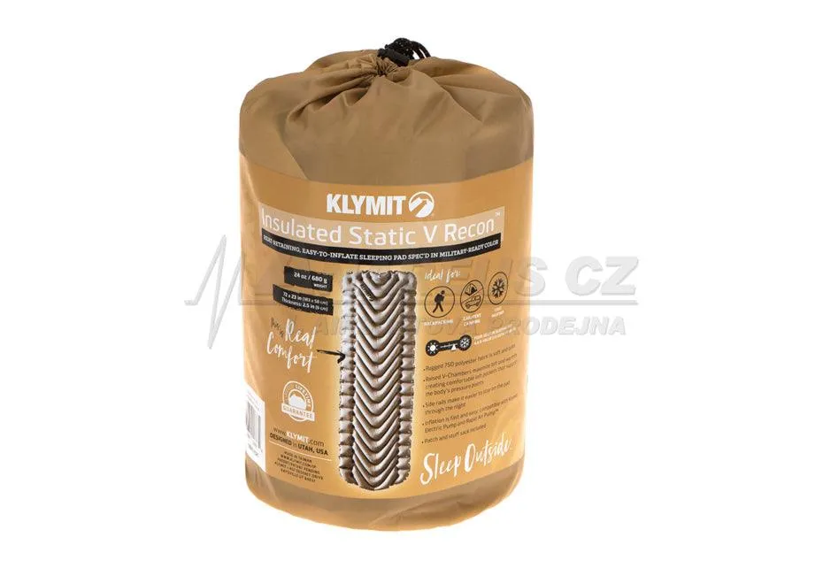 Sleeping pad Klymit Insulated Static V Recon