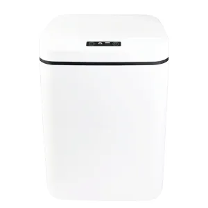 Smart Sensor Trash Can Automatic Kicking Garbage Bin for Kitchen Bathroom Waterproof Waste Bin(25CM)