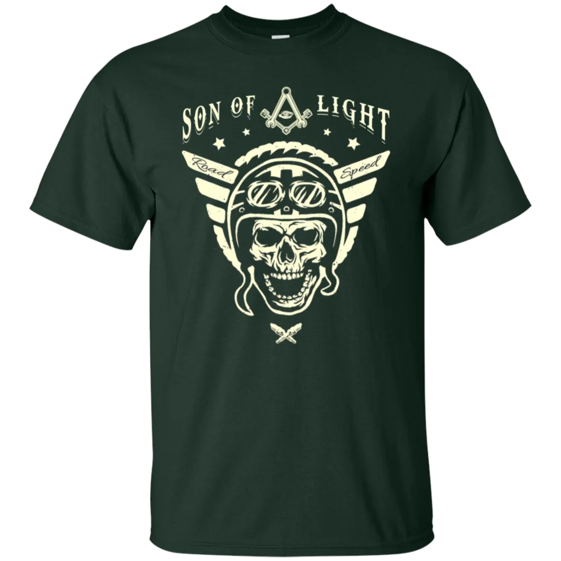 Son Of Light Rider Freemason Square & Compass Symbol